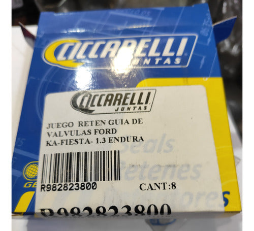 Ciccarelli 8 Valve Seals for Ford HCS Fiesta Ka 1.3 8V - Pipo 2