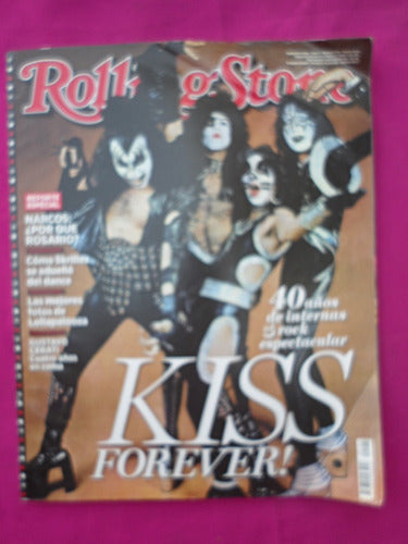 Revista Rolling Stone N° 194 Mayo 2014 Kiss Gustavo Cerati 0