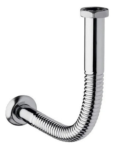 FV Chromed Flexible Lavatory Drain 0239.02 0