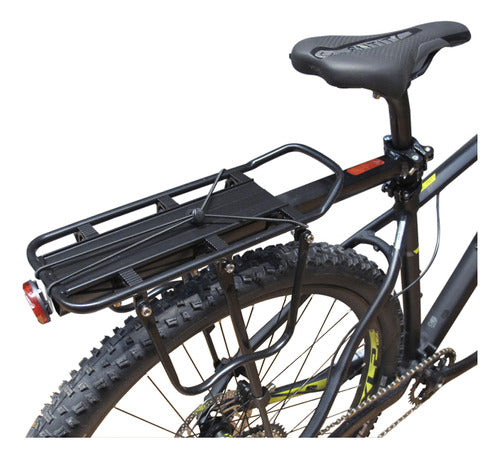 WKNS Floating Aluminum Package Carrier for Saddlebags 4