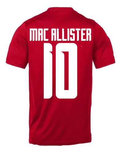 Liverpool 10 C Custom Name Jersey - Mac Allister 3