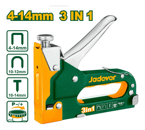 Jadever Manual Stapler 3 In 1 1