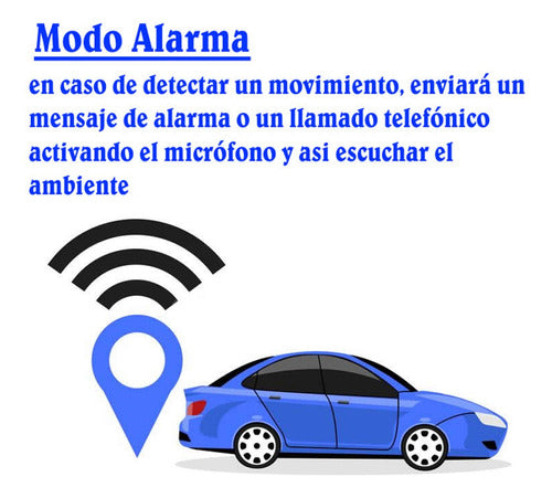 YKM Gps Tracker Tracker Mini Micrófono Espía Rastreador Gps Localizador 5