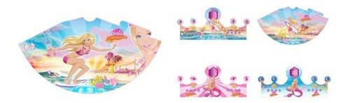 Barbie Mermaid Party Printable Kit 3x1 1