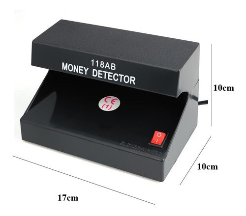 Detector Billetes Falsos Luz Violeta Maquina Detectora 220v 3