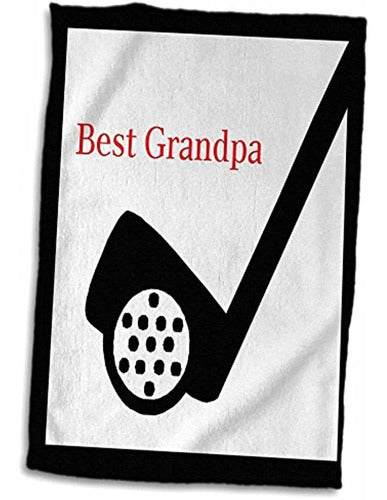 3D Rose Grandpa n Golf TWL_19982_1 Towel, 15" x 22" 0