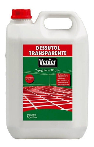 Venier Tapagoteras Dessutol 1700 Terrazas 5lt Transparente 0