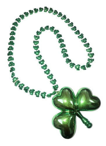 Effa´s Party St Patrick's Necklace with Large Clover 0