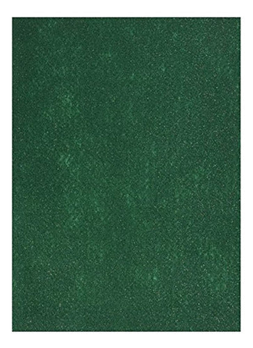 Kunin Glitter Felt 9x12 Green 24 Pack 0