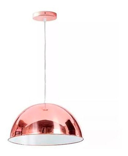 Candil Modern Vintage Copper Hanging Lamp Kitchen 1