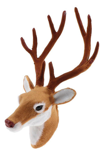 10 '' Deer Head Stuffed Animal Toy Para Crianças Presentes 3