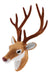 10 '' Deer Head Stuffed Animal Toy Para Crianças Presentes 3