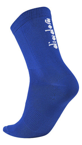 Diadora Blue Cycling 3/4 Socks - Solo Deportes 1