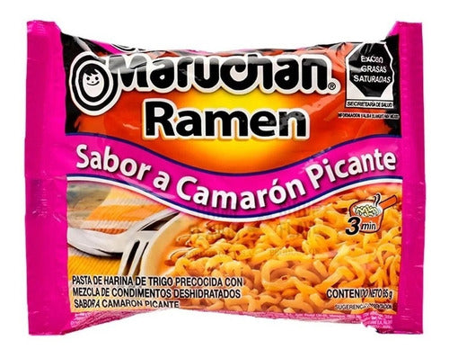 Maruchan Ramen Sabor Camarón Picante 85gr 0