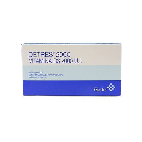 Detres 2000 Ui X 30 Comprimidos 0