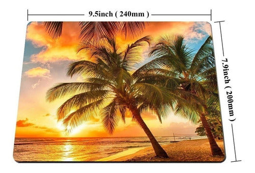 Smooffly Gaming Mouse Pad Personalizado, Paradise Playa C 1