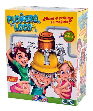 Crazy Plumber Board Game by Ditoys 2241 0