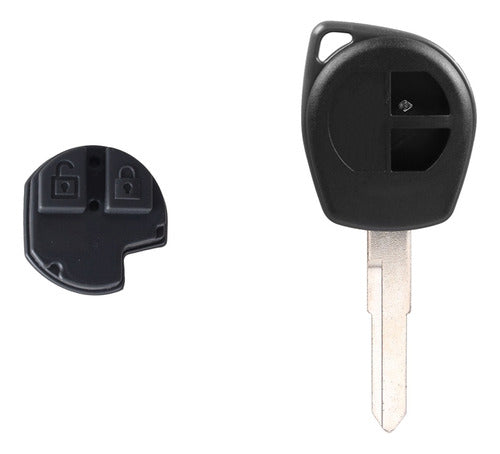 Key Fob Button Pad 2-Button Compatible with Suzuki Swift 0