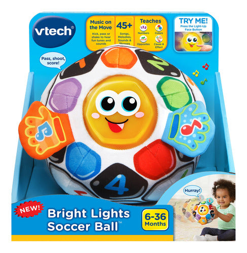 Vtech Luces Brillantes Balon De Futbol Multicolor 5