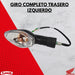 Giro completo trasero izquierdo Honda Original para Xr 150 3