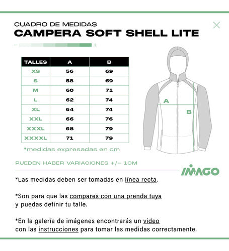 Imago Campera Softshell Lite Impermeable Argentina 3