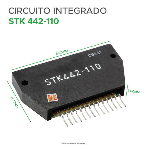 Circuito Integrado - Stk442-110 / Stk 442-110  - Original 1