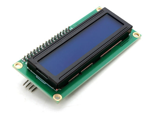 5 X Display Lcd 16x2 Com Backlight Verde E Escrita Preta 4