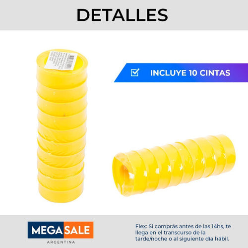 Mega Sale Teflon Tape 10 Units 19mm X 10m 1