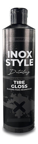 INOX STYLE Tire Gloss - Silicona Neumaticos 500ml + Brillo Cubiertas Auto Detailing 0