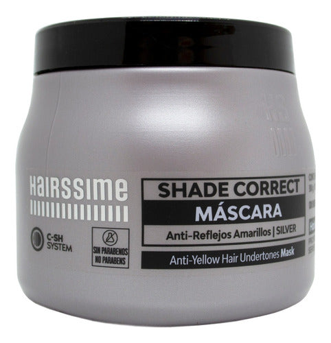 Hairssime Shade Correct Máscara Matizadora Silver Grande 3c 0