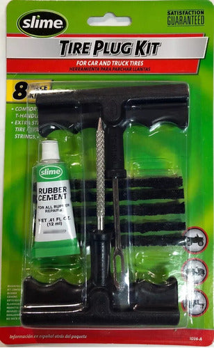 Slime Tire Repair Kit with Reamer and Needle for Motorcycles 0