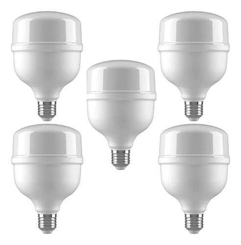 Luxom Set of 5 LED Flood Lamps 30W High Power 0