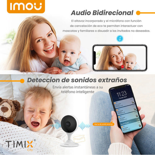 Imou Kit X3 Wifi IP Mini Spy Interior Security Camera 3