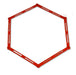 Hexágono De Coordinación De Varilla Pvc Plegable 0