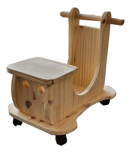 Mundo Pino Pata Pata Montessori Baby Walker Scooter 1