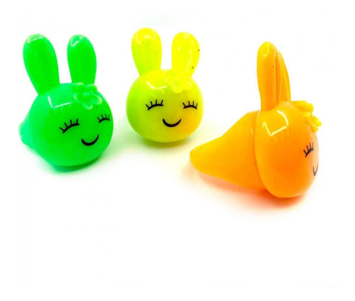 Tu Mundo Glow Ring Rabbit with Smile - Pack of 10 0