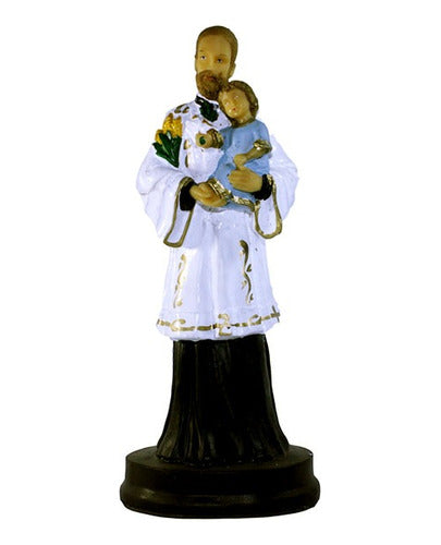 Santería San Juan San Cayetano 21cm Irremovable PVC Figure 0