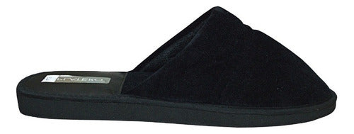 Platero Chinelas Negro Hombre Invierno 38 Al 47 1