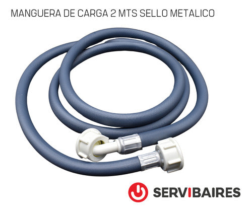 Manguera De Carga Para Lavarropas 2mts Universal 2