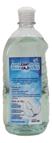 Polvo Detergente 1,5 Kg + Abrillantador 800 Ml Lavavajillas 1