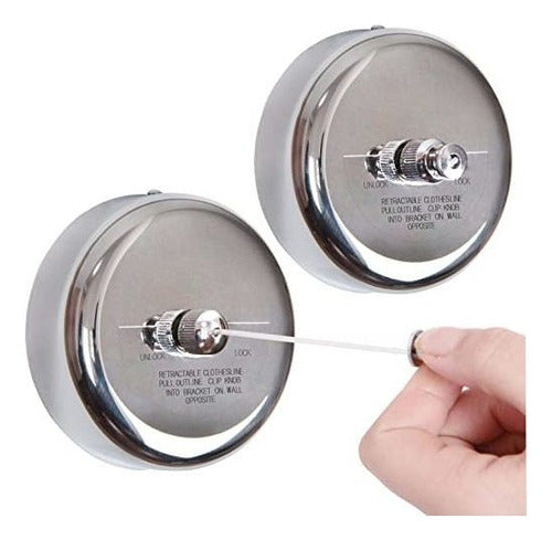 Jhhsyu Retractable Clothesline 304 Stainless Steel Durable For Indoor And Outdoor 0