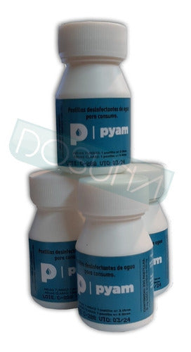 2 Pots X 220 Water Purification Tablets Pyam 1