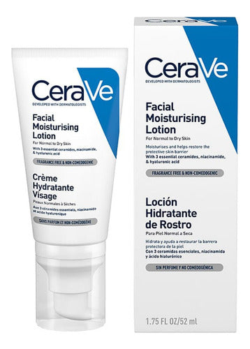 Loción Facial Cerave Hidratante X 52 Ml 0