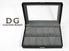 DG Leather Boxes Watch Organizer Case with 12 Slots 1