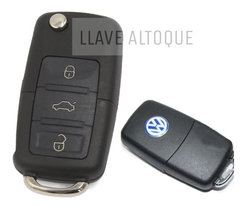 NAVAJA Carcasa Llave Navaja VW Gol Trend Suran Fox Hasta 2013 0