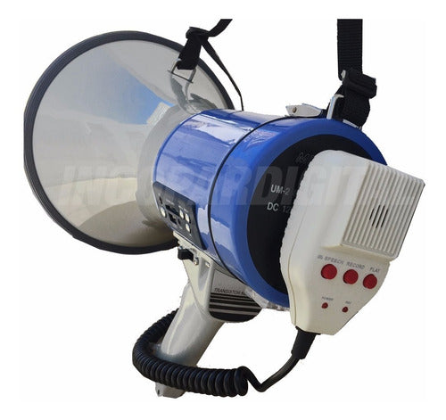 Moon 25W Megaphone with USB MP3 Voice Recording and Siren 4
