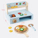 Pillowhale Wooden Toys Pizza Oven Con Ingredientes Y Accesor 4