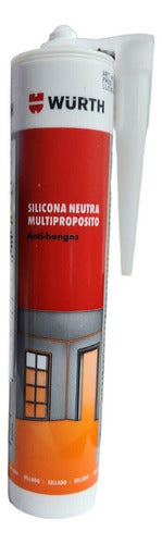 Würth Silicone 280 Grs Neutral Black 0