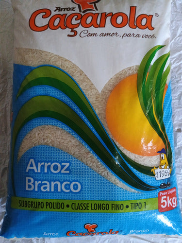 Arroz Caçarola Arroz Branco 5kg 1