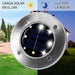 FASE Solar Garden Ground Light LED White Spot 4